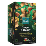 Dilmah Ginger and Honey Flavored Ceylon Black Tea - 20 Tea Bags