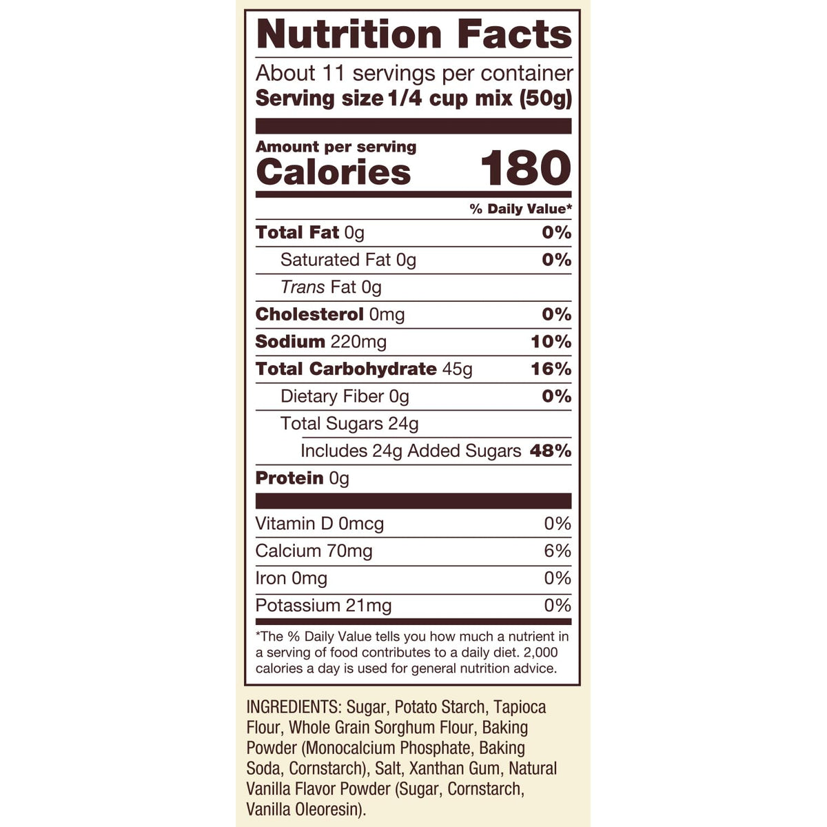 Bobs Red Mill Cake Flour, Vanilla, 19 oz