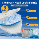 Swilsweep 100 Count Toilet Bowl Wand Refills, Disposable Toilet Cleaner Refills, Disposable Wand Heads Compatible with Clorox and the Most Toilet