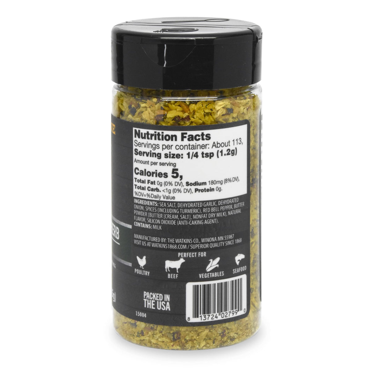 Yellowstone Skillet Butter & Herb Seasoning and Rub, 4.7oz