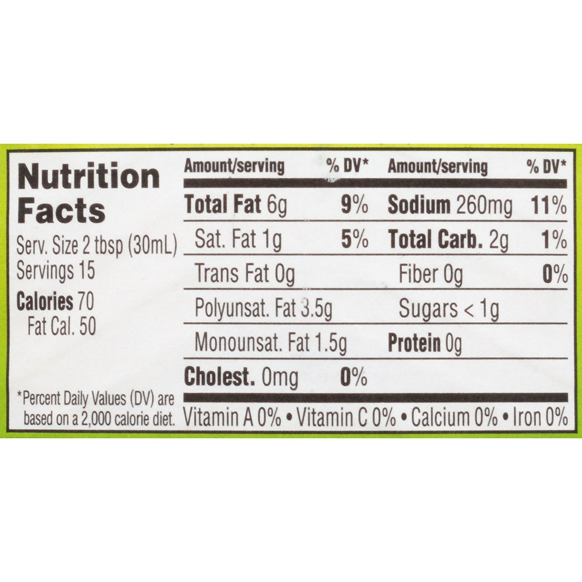 Wish-Bone Light Creamy Caesar Salad Dressing, 15 FL OZ