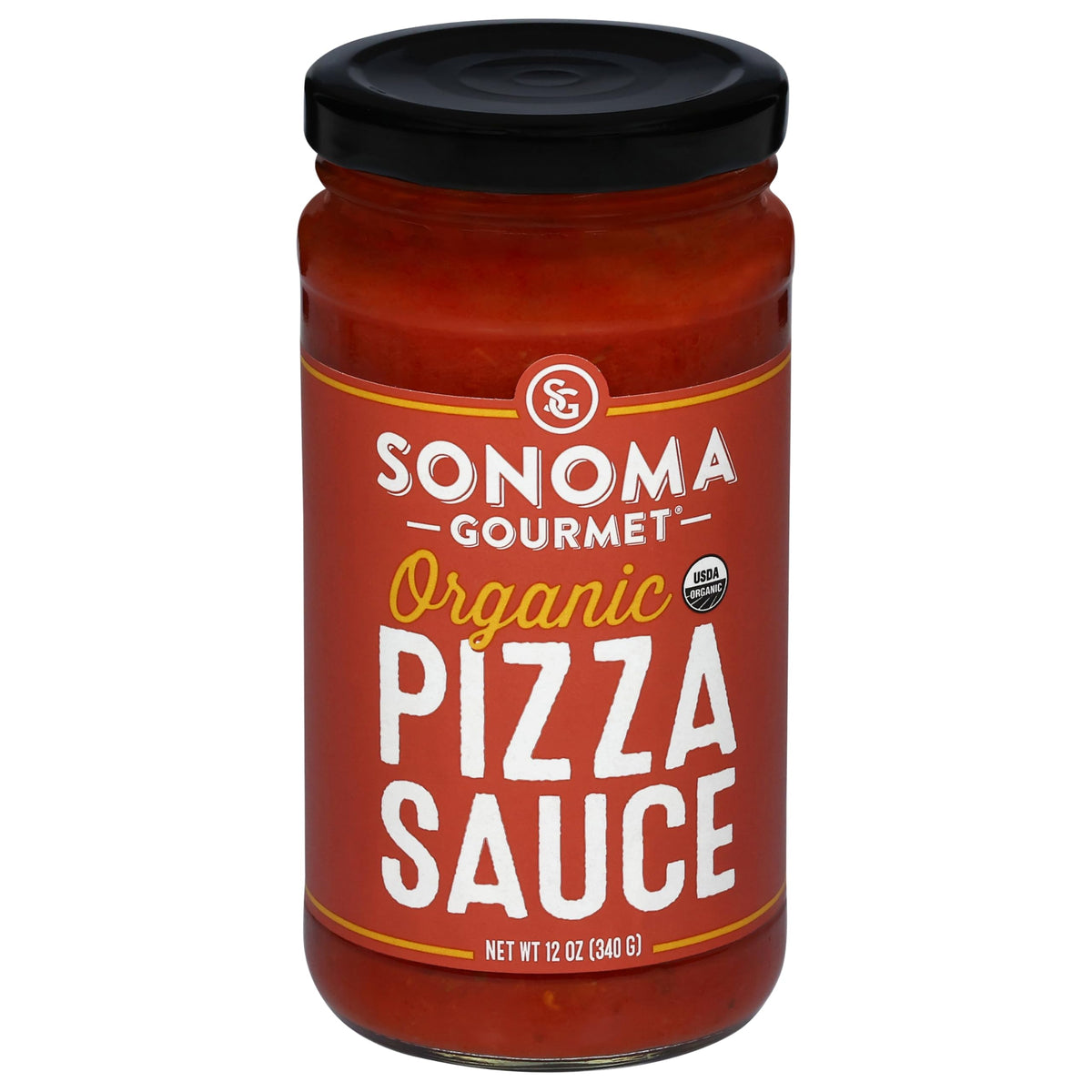 Sonoma Gourmet, Heirloom Tomato Marinara Organic Pizza Sauce, 12 Ounce