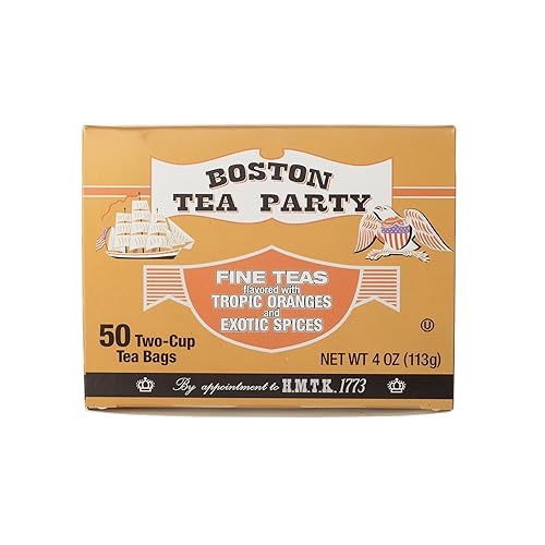 Boston Tea Party 50 count box tea bags - 6pk