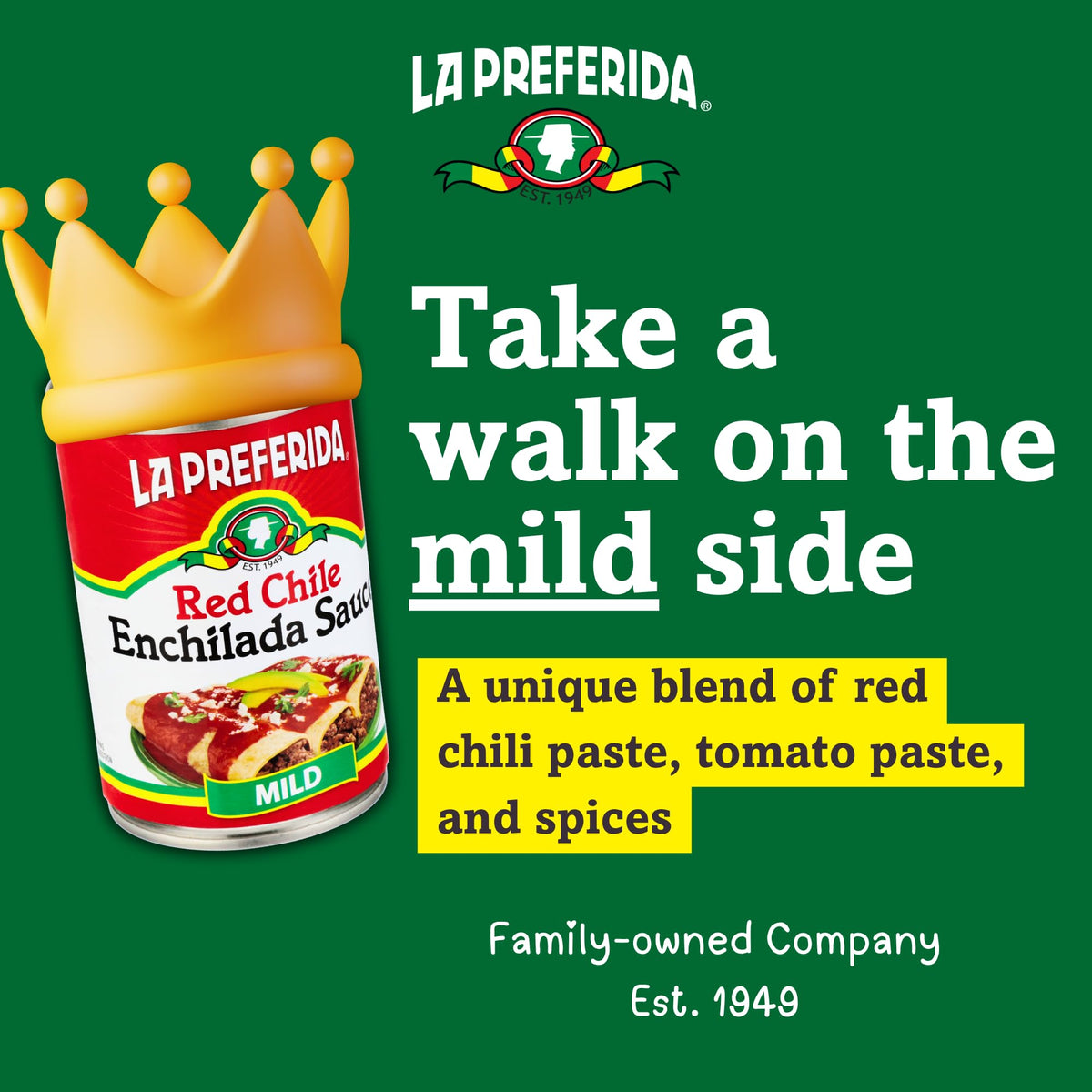 La Preferida Enchilada Sauce, Mild, 10 oz