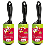 Scotch Brand Lint Rollers, Removes Lint from Clothes, Linens, Furniture, Great Household Item, 70 Sheets (Pack of 3)