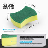 Kitchen Cleaning Sponges,24 Pack Eco Non-Scratch for Dish,Scrub Sponges