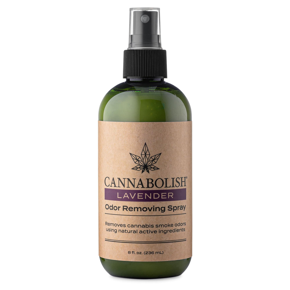 Cannabolish Lavender Smoke Odor Eliminator Spray and Air Freshener, 8 fl. oz, Natural Ingredients