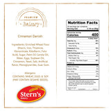 Stern’s Bakery Cinnamon Danish | 3 Oz Breakfast Danish Pastries | Vending Machine Snacks | 18 Individually Wrapped Pastries | Lunchbox Snacks | Dairy