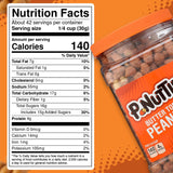 P-Nuttles Butter Toffee Covered Peanuts, Sweet Salty Snack, Nuts, Made in USA, Kosher, Party, Crunchy Nut, 44 oz Jar