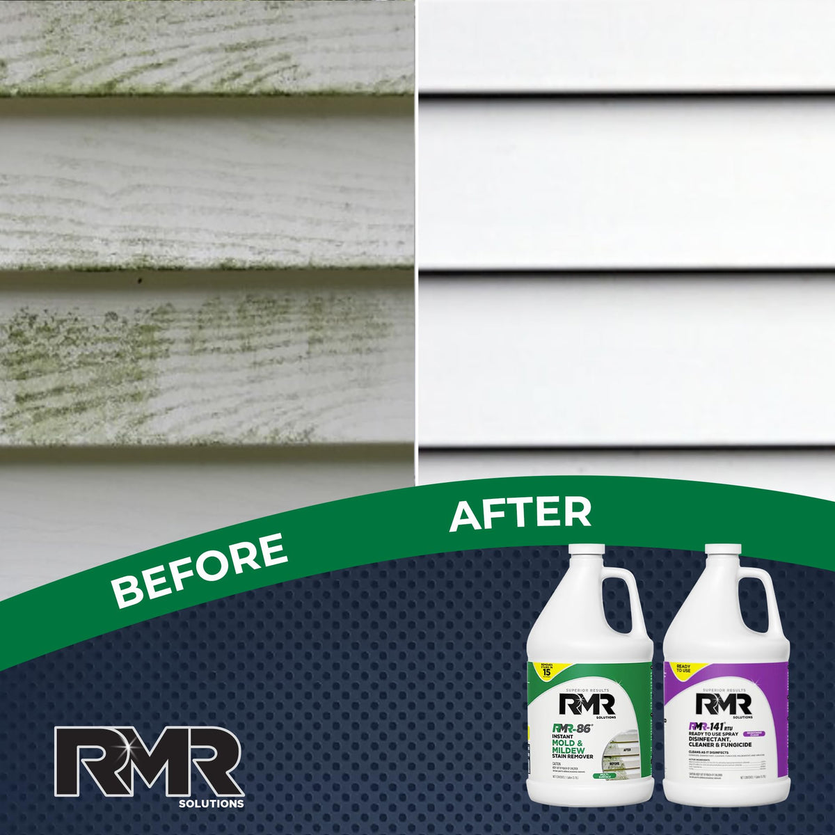 RMR Brands DIY Mold Remover Bundle - Complete Mold Killer & Stain Remover Bundle - Mold and Mildew Prevention Kit, Disinfectant Spray, Includes 2-1