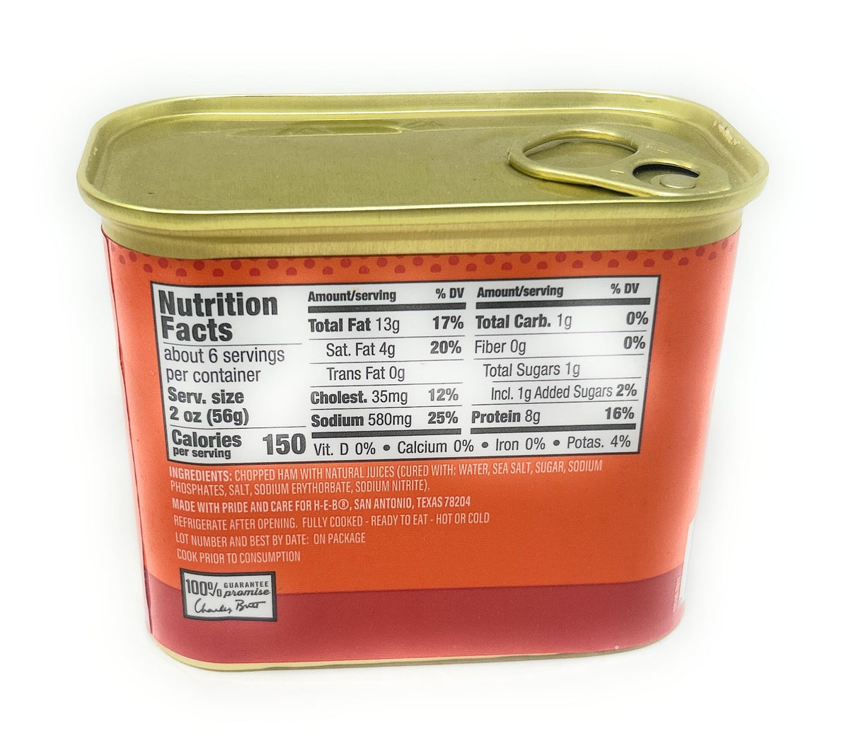 HEB H?E?B Chopped Ham 2pk - 12oz
