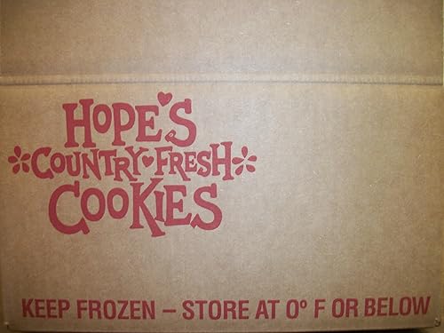 Hopes Gourmet All Butter Royale chocolate Macadamia Nuts and Coconut Cookie Dough, 3.0 Ounce -- 106 per case.