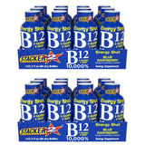 Stacker 2 Blue Raspberry B12 Energy Shot, 2oz (Pack of 24)