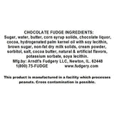 Home Made Creamy Chocolate/Peanut Butter Fudge - 24 OZ Currier and Ives Gift Box