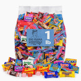 Big Mama Candy Assorted Bulk Variety Pack Individually Wrapped 1 lb