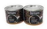 Fine Supreme Instant Coffee, Dormans The Coffee Experts, Two Cans, Each 100g (3.52 oz)