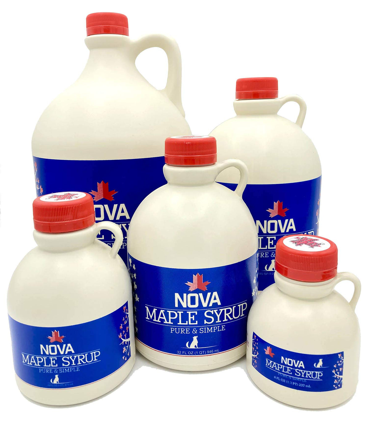 Nova Maple Syrup - Pure Grade-A Maple Syrup (Gallon)