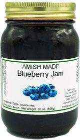 Amish Blueberry Jam - Two 18 Oz Jars