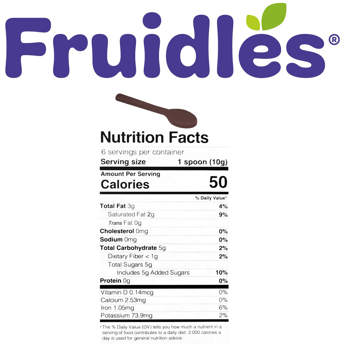 Fruidles Dark Chocolate Spoons, Candy Hot Chocolate Stirrers, Gourmet Cocoa Stirrer, Non-GMO, 6 Spoons per Box (12-Pack)