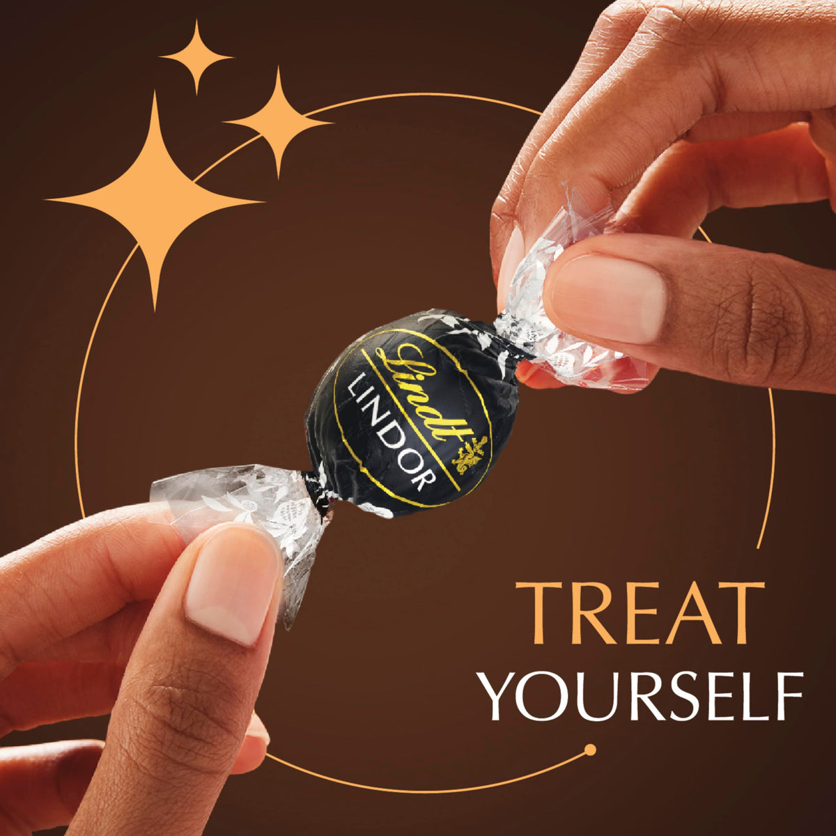 Lindt LINDOR 60% Dark Chocolate Truffles, Dark Chocolate Candy with Smooth, Melting Truffle Center, 25.4 oz., 60 Count