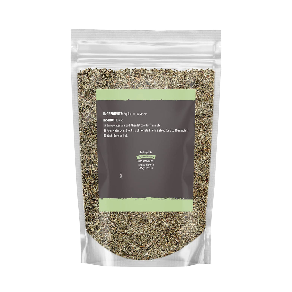 Birch & Meadow 1lb of Horsetail Herb, Herbal Tea, Cut & Sifted