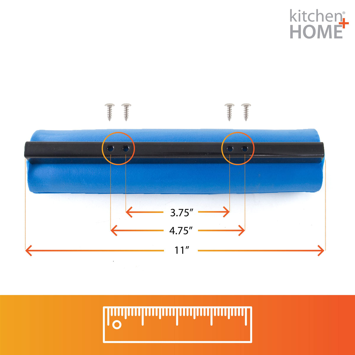 Kitchen + Home PVA Sponge Roller Mop Head Refills - 2 Pack