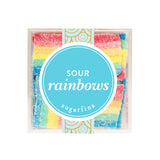Sugarfina Sour Rainbows Small Candy Cube, Gummies, 3.2 oz, 6 Count