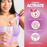 Le-Vel Thrive Activate Apple Berry Drink Mix, 30 Packets