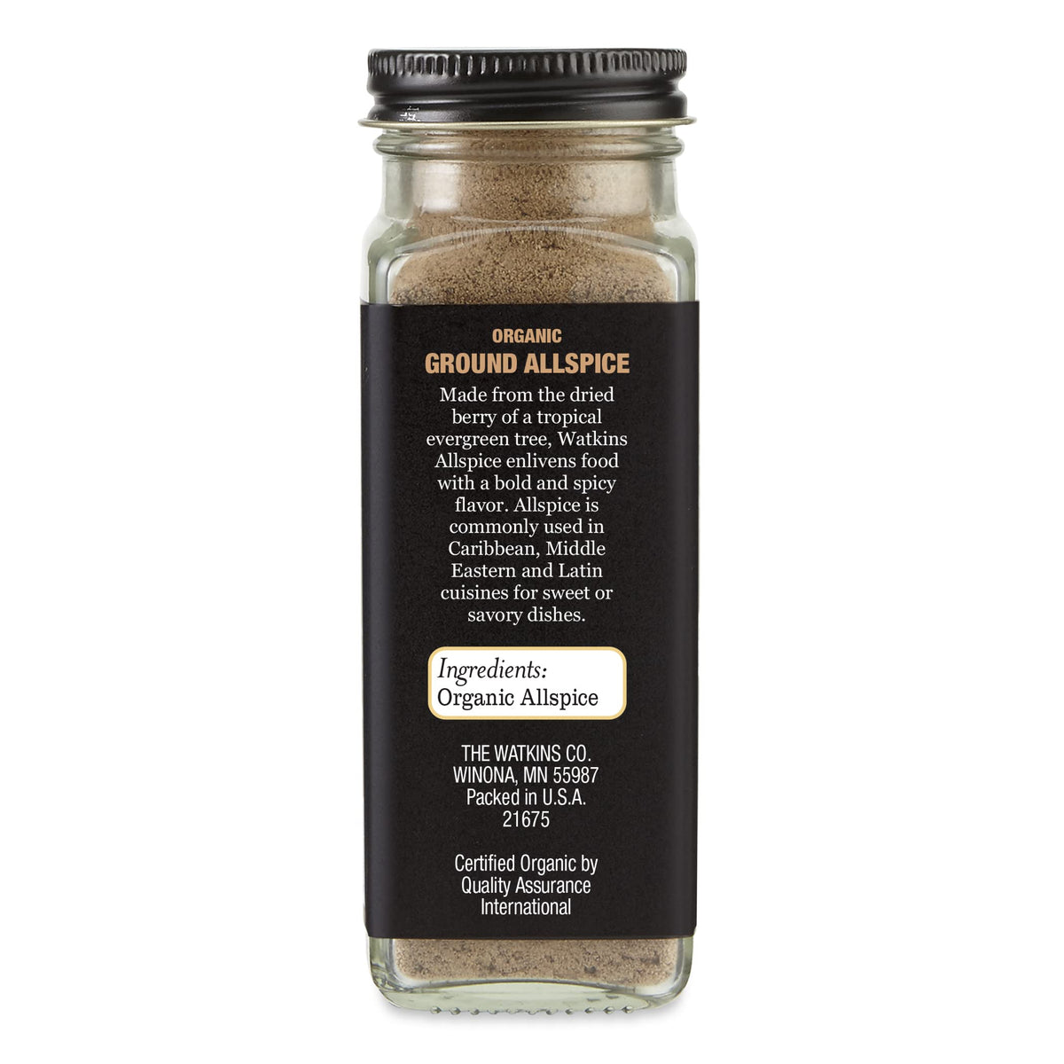 Watkins Organic Ground Allspice, 2.5 oz., 1-Pack