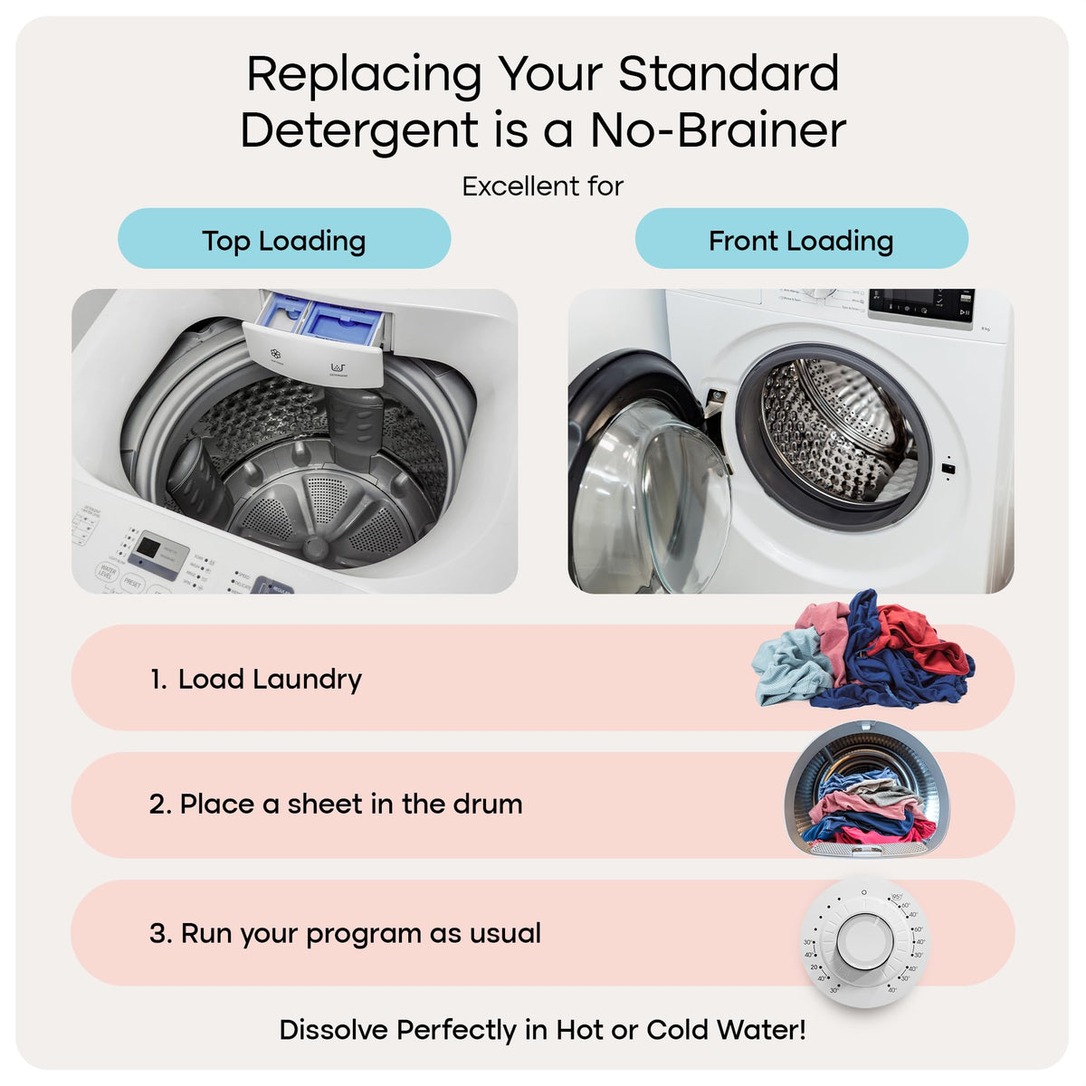 Uproot Clean Laundry Sheets Pro - 30 Pack - Fresh Scent: Mineral-Powered Laundry Detergent Sheets Travel Pack - Eliminate Clinging Fur, Pet Odors