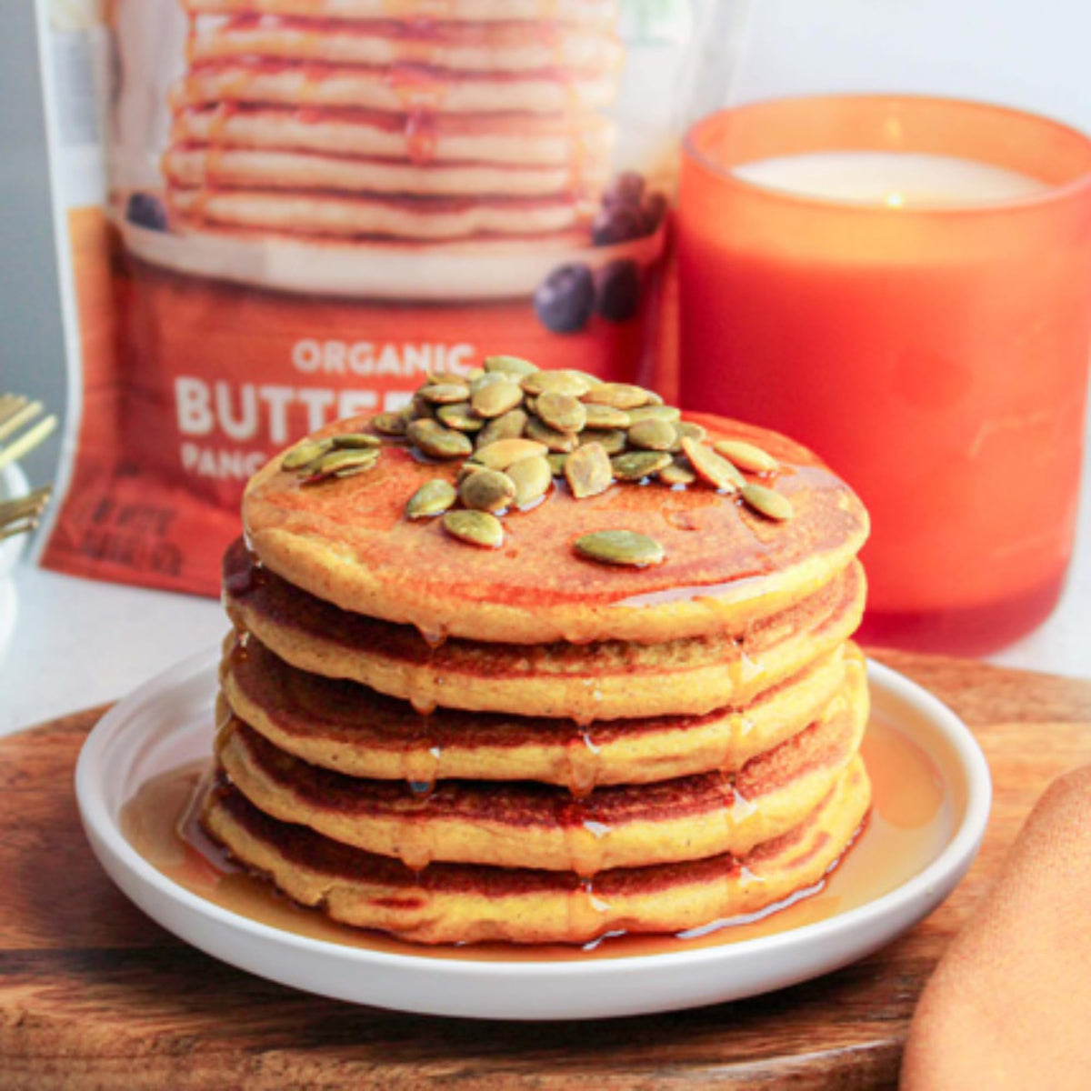 Arrowhead Mills Buttermilk Pancake & Waffle Mix, 22 oz Bag