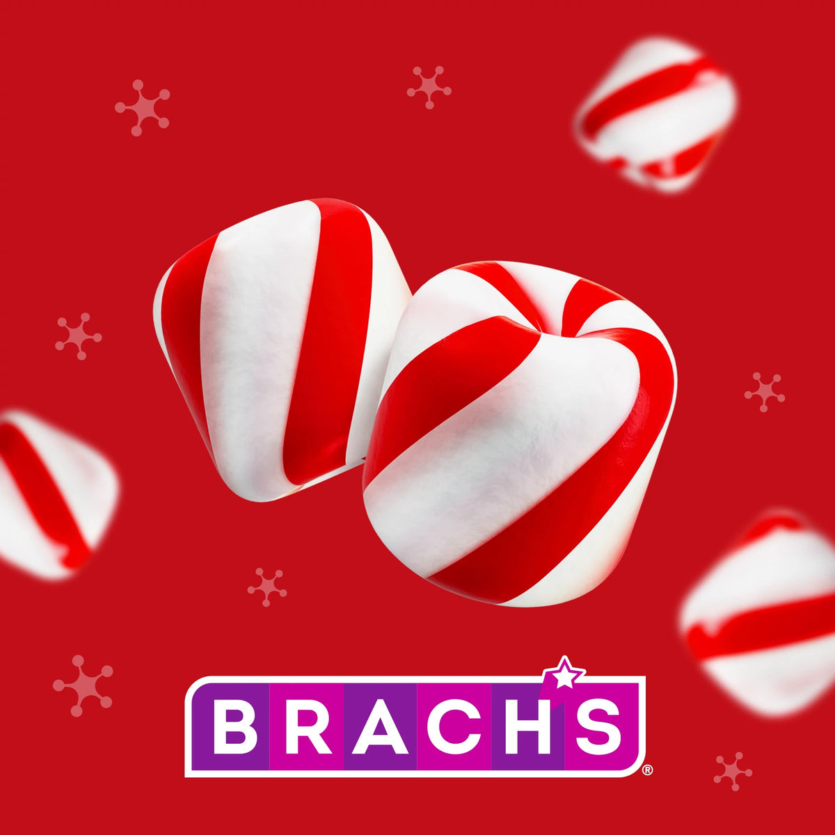 Brach's Soft Peppermint Candy, Individually Wrapped Pieces, Carton, 28.2 OZ