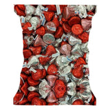 Candykrave Hershey'ss Kisses Valentine Colors Milk Chocolate candy - 2LB (200 pcs) - Bulk chocolate Red, Pink & Silver Foil Candy - Delicious Treats
