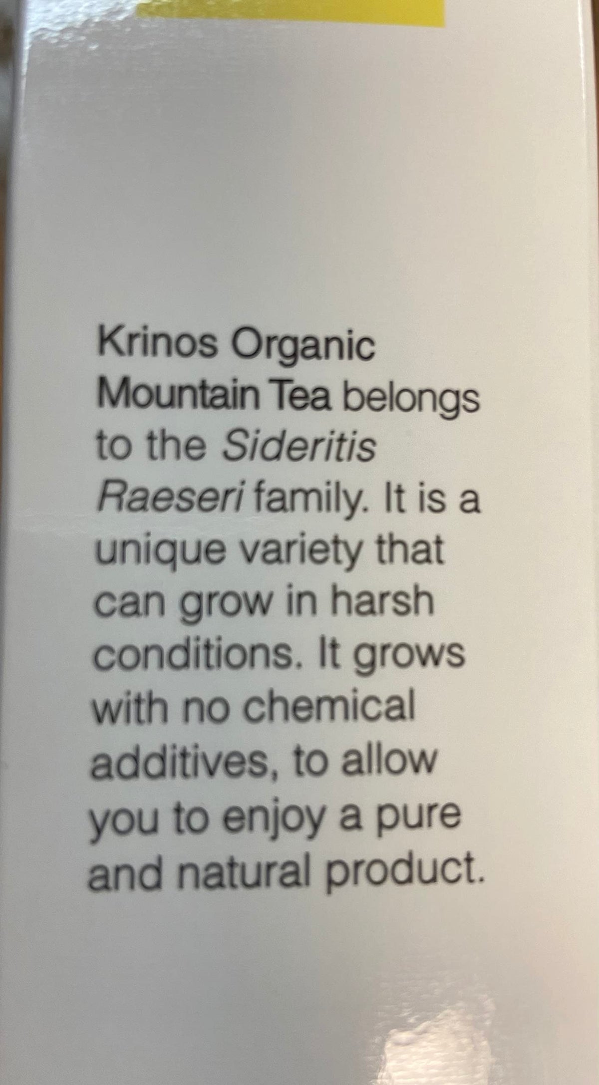 Krino's Organic Mountain Tea 56 g