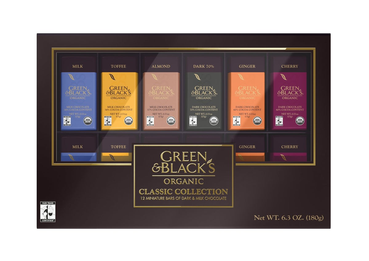 Green & Black's Organic Classic Collection, 6.34oz Gift Box