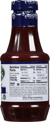 Sticky Fingers Smokehouse Carolina Sweet Original Barbecue Sauce, 18 Fluid Ounces