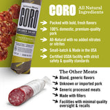 Coro Uncured Finocchiona Artisan Salami Sticks - 5oz (Pack of 3)