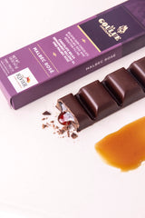 La-Goulue-Chocolatier Gourmet Dark Chocolate Bars - Infused with Wine Varietal, Artisan Belgian Chocolate Selection with Cabernet Sauvignon, Malbec