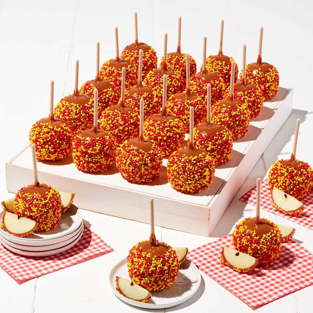 Affy Tapple Sour Zapple Caramel Apple 24-Pack