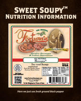 Fortuna's Sweet Soupy Salami - 2 x10 oz Sticks, Made in USA with All-Natural Pork, Nitrate-Free, Gluten-Free, & Dry-Cured - Perfect Snack for Any