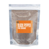Essential Spice Fine Ground Black Pepper, 4 oz Bottle - Sharp, Pungent & Aromatic Flavor - Finely Ground Pepper for Seasoning, Cooking, Sauces
