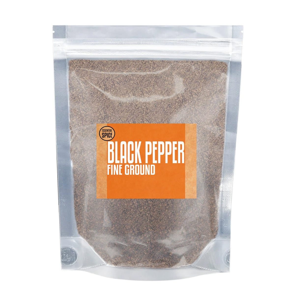Essential Spice Fine Ground Black Pepper, 4 oz Bottle - Sharp, Pungent & Aromatic Flavor - Finely Ground Pepper for Seasoning, Cooking, Sauces