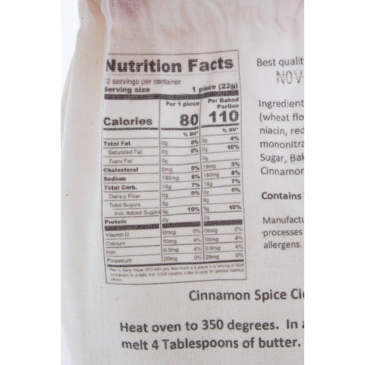 Lehman's Homemade Bread Mix, Quick and Easy to Prepare and Bake, 9.25 oz Gift Bag, Sweet Cinnamon Spice Cider Bread