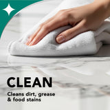 Weiman Disinfectant Granite Cleaner and Polish With Microfiber Cloth - Safely Clean Disinfect and Shine Granite Marble Soapstone Quartz Quartzite