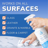 HYPRISTINE Natural Multipurpose Surface Cleaner, 32 fl oz Spray Bottles, 12 Pack