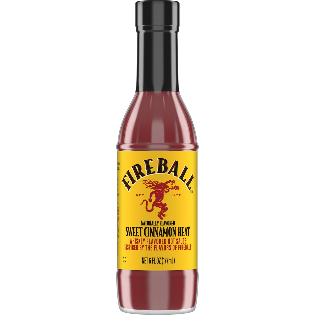 Fireball Whiskey Flavored Hot Sauce, 6 oz