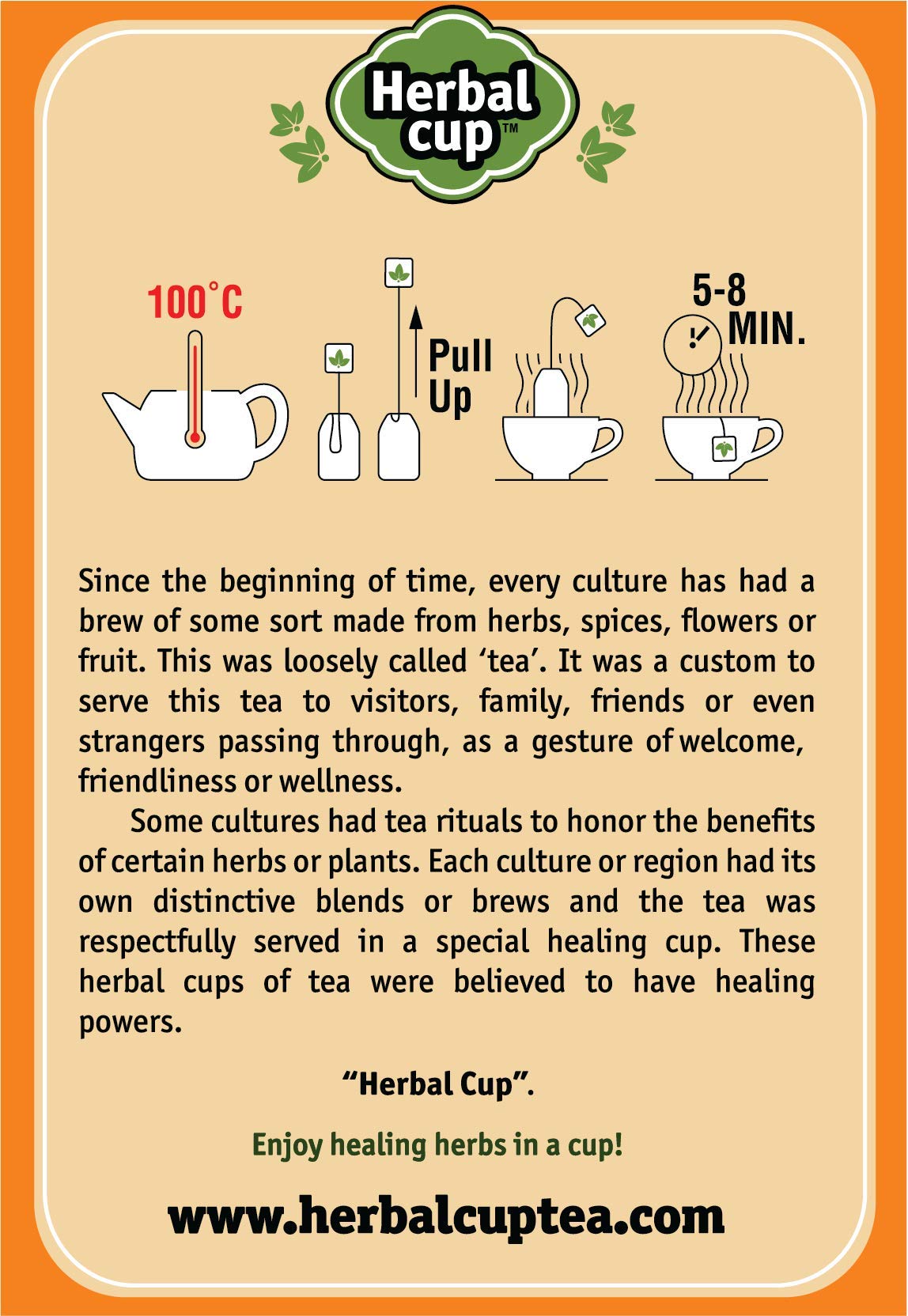 Herbal Cup Ayurveda Turmeric Tea, Organic Detoxify, No Caffeine Herbal Teas (Turmeric Detoxify, 16 Count (Pack of 6))