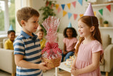 Handcrafted Gift Basket with Chocolates, Cookies, Snacks & Candy. Perfect for Birthdays, Sympathy, Holidays, Clients & Thank You Gifts (Small: $49.99