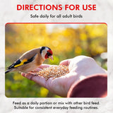 Morning Bird Steel Cut Oats 18 lbs (2-Pack, 9 lbs Each - High Protein Natural Cut Oat Grain for Birds & Easy-to-Eat Pieces - Supports Balanced