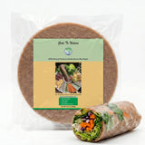 Gate to Nature Brown Rice Paper (Large 8.5 in) Vegan Roll Low Carb Rice Paper For Spring Roll Wrappers Gluten Free Dumpling & Won Ton Wrappers,